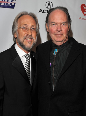 Neil Portnow and Neil Young