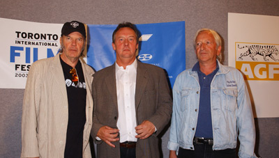 L.A. Johnson, Elliot Rabinowitz and Neil Young at event of Greendale (2003)