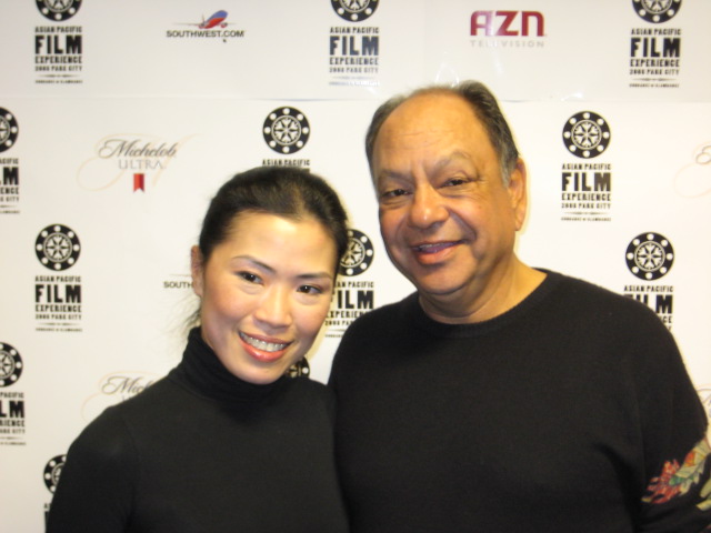 Sundance, Asian Pacific Film Experience - Vanessa Kai and Cheech Marin.