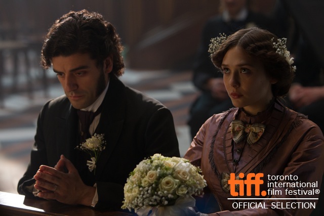 IN SECRET L-R Oscar Isaac, Elizabeth Olsen.