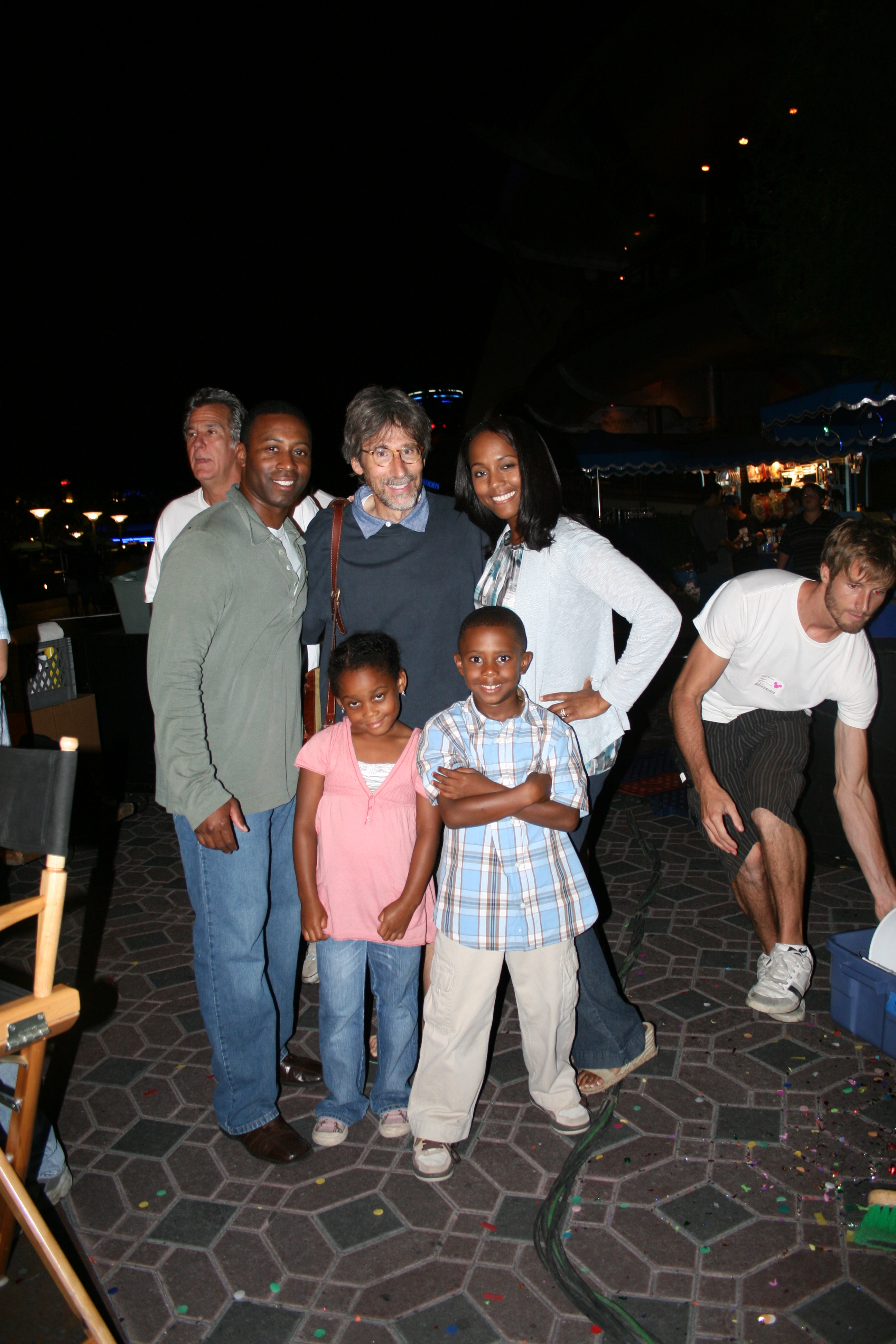 Avery at Disney shoot in California (National campaign for 2009-What Will You Celebrate?) w/Director James Gartner-one of the top Commercial Directors in the world and ON SCREEN family.(Sean Lyles-Father,Shellita Boxie-Mom,Lindsey Dixon-sister) Photo t