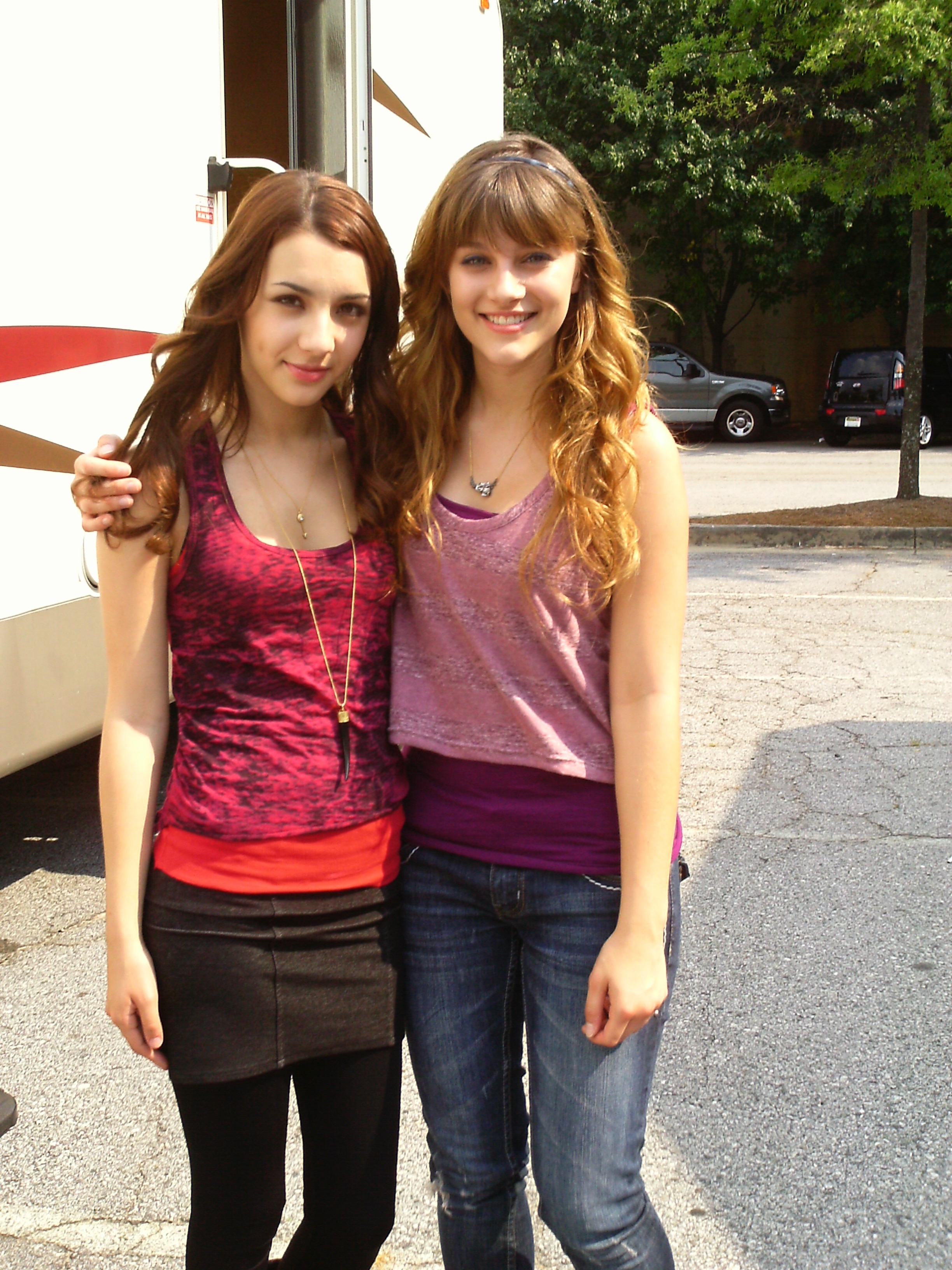 Filming Necessary Roughness Season 1 with Hannah Marks, 2011