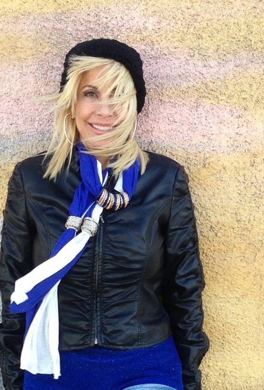 Venice Beach photo without much make up lol. My FRENCH character and heritage. Taken Jan. 7, 2013