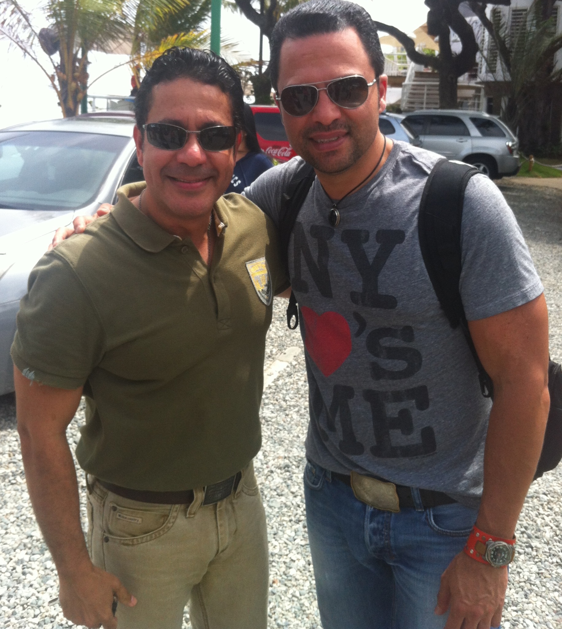 Francis Cruz y Manny Pérez