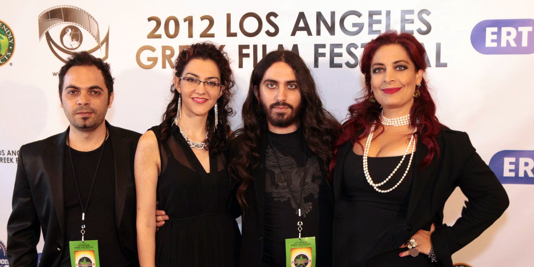 Los Angeles Greek Film Festival - 2012 With Alexandros Isaias, Constantinos Isaias, and Alexia Vassiliou