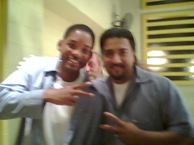 ANTHONY JAMES LEDESMA AND WILL SMITH HANCOCK 2008.