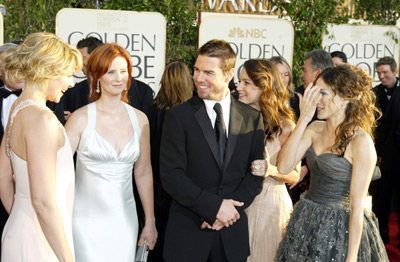 Tom Cruise, Kim Cattrall, Sarah Jessica Parker, Kristin Davis and Cynthia Nixon