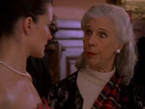 Still of Kristin Davis and Frances Sternhagen in Sex and the City (1998)