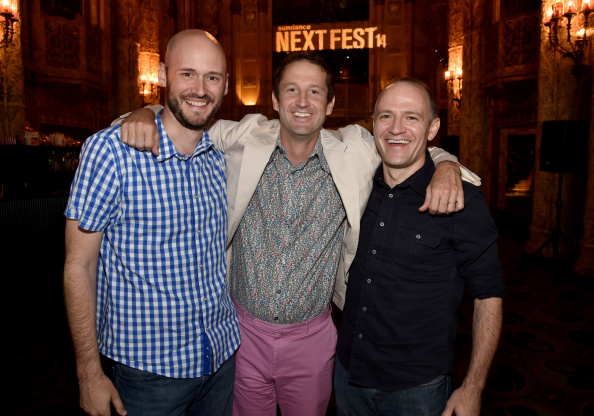 Producer Chris Ohlson, Director of Programming for the Sundance Film Festival, Trevor Groth and director/screenwriter David Zellner attend the screening of 'Kumiko the Treasure Hunter' during Sundance NEXT FEST at The Theatre at Ace Hotel on August 9, 201