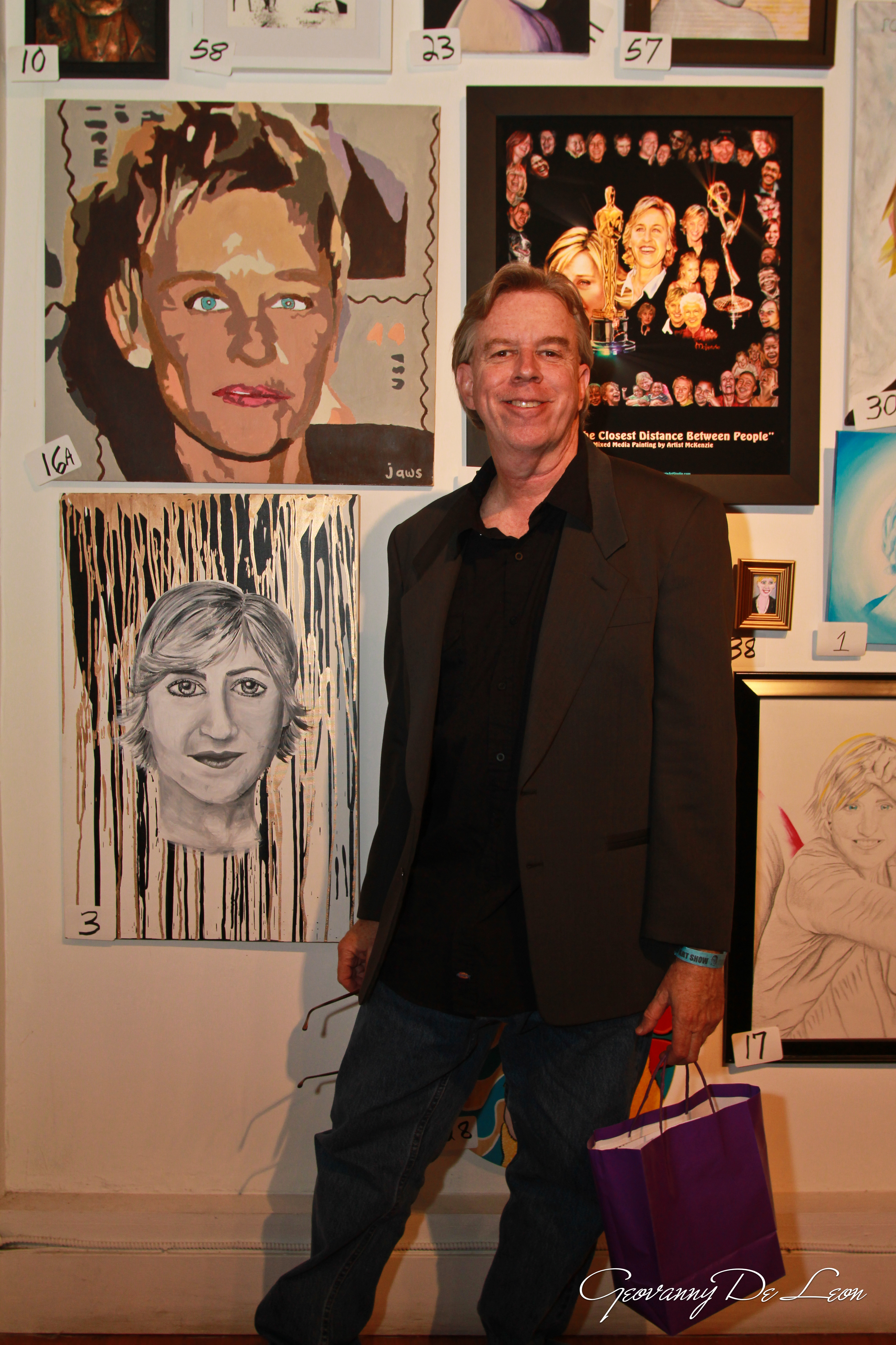 The 2nd Annual Ellen Art Show by Renda Writer.