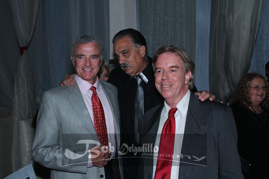 Kevin Dobson, 'Knott's Landing', Carlos Rojas, and Jeff Vernon at the 2012 Award Ceremony for the Angeleno Film Festival.