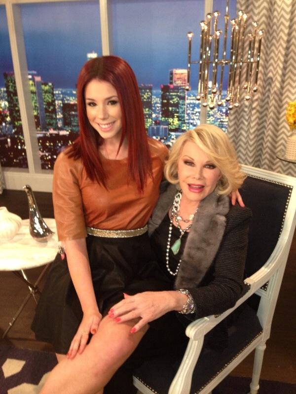 JILLIAN ROSE REED & JOAN RIVERS ON E! FASHION POLICE