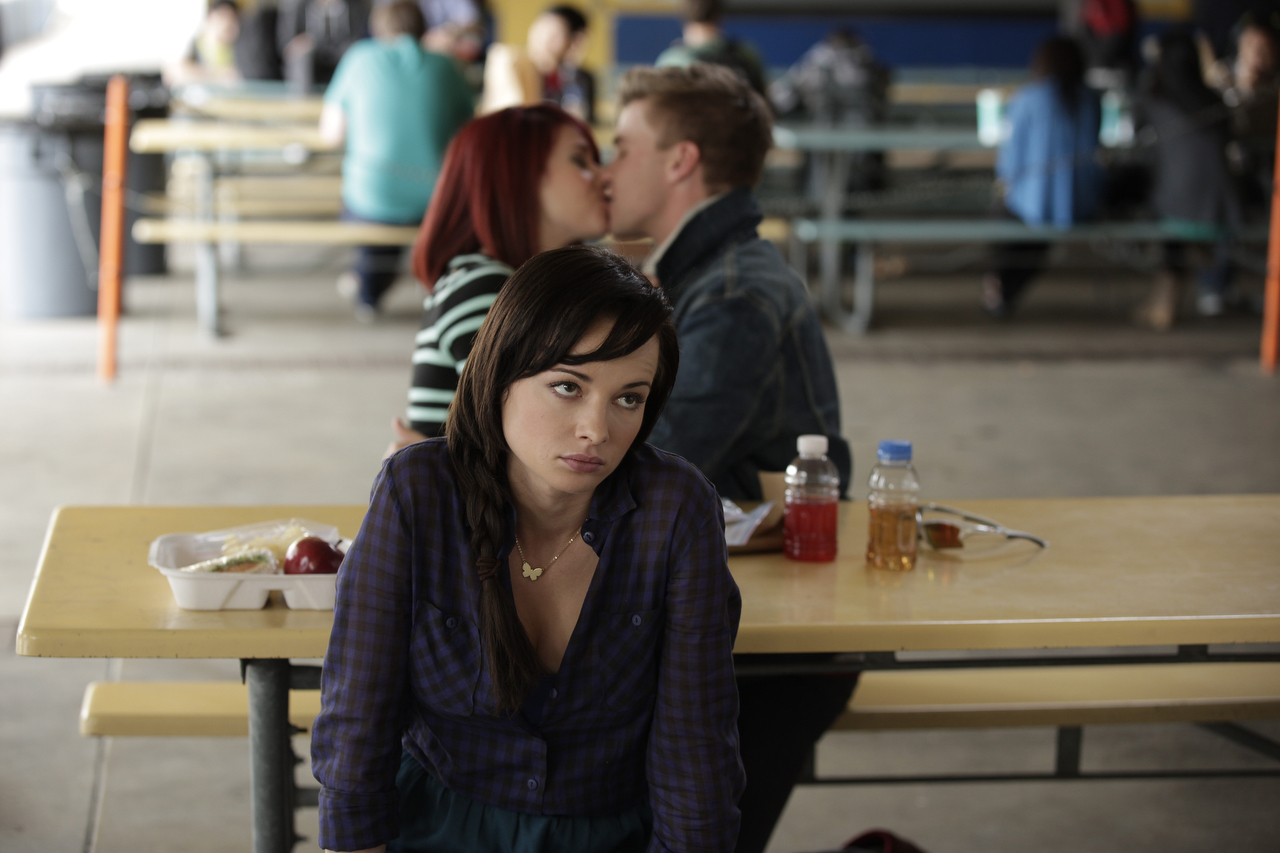 Still of Brett Davern, Ashley Rickards and Jillian Rose Reed in Awkward. (2011)