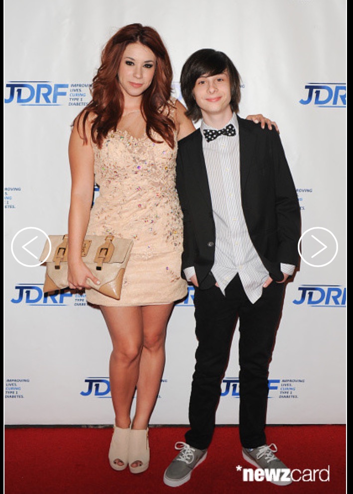 Jillian Rose Reed and actor brother Robbie Tucker attend the Los Angeles 2015 JDRF Imagine Gala