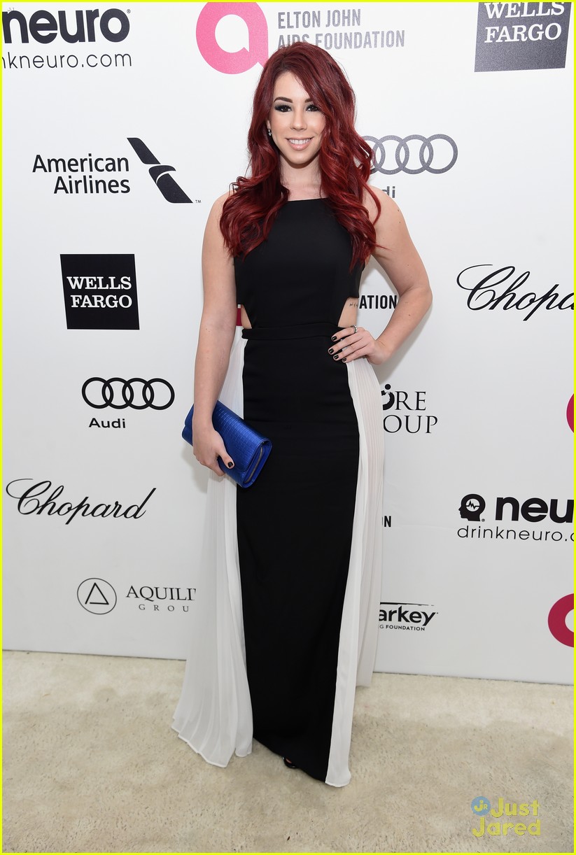 JILLIAN ROSE REED ATTENDS THE 2015 ELTON JOHN AIDS FOUNDATION OSCAR VIEWING PARTY WEST HOLLYWOOD, CA