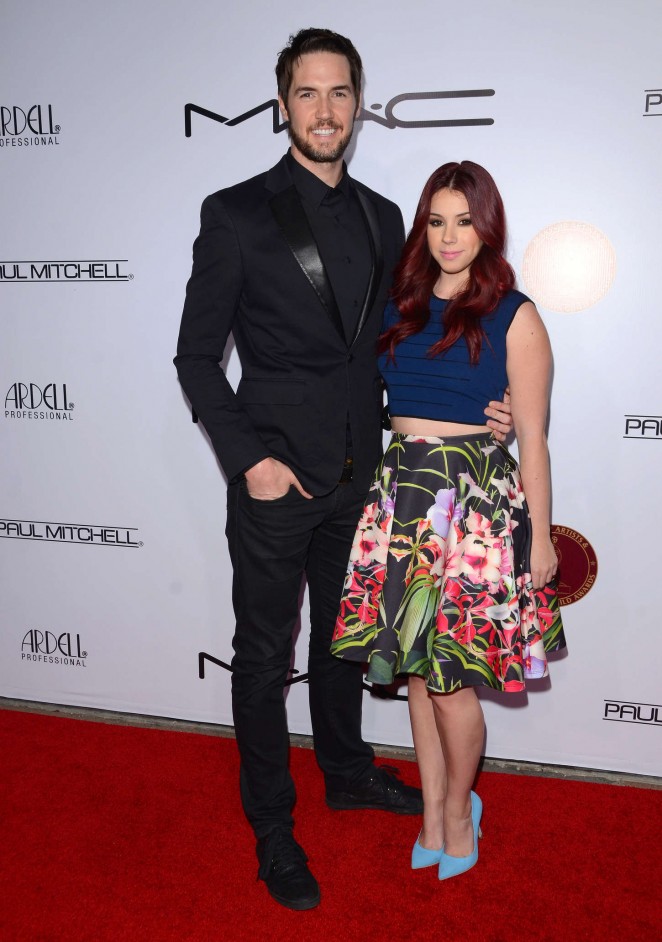 JILLIAN ROSE REED AND CELEBRITY HAIR STYLIST PAUL NORTON ATTEND THE 2015 MAKE-UP ARTISTS & HAIR STYLISTS GUILD AWARDS PARAMOUNT THEATER PARAMOUNT STUDIOS