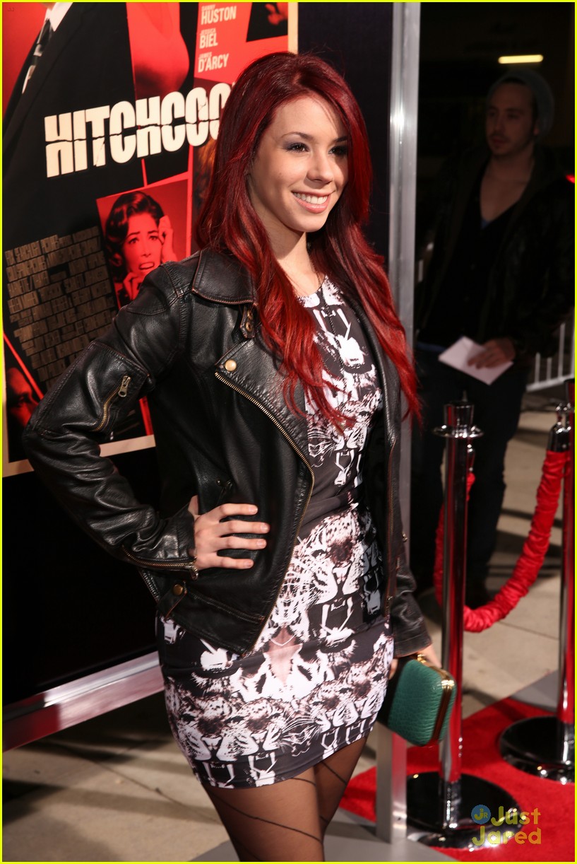 Jillian Rose Reed attends the Hollywood Premier of 'Hitchcock' at the Samuel Goldwyn Theater in Beverly Hills