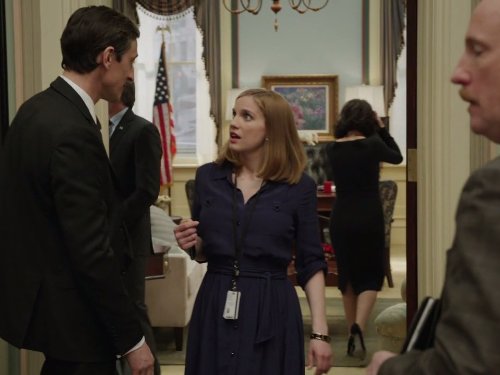 Still of Anna Chlumsky, David Pasquesi and Matt Walsh in Veep (2012)