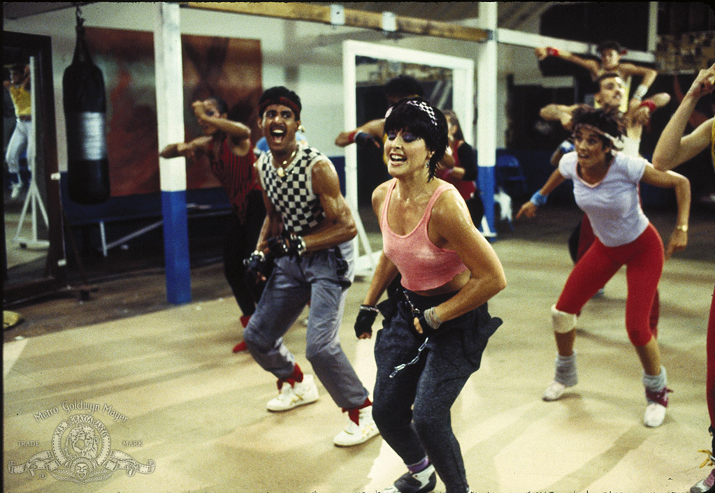 Still of Lucinda Dickey and Adolfo Quinones in Breakin' 2: Electric Boogaloo (1984)