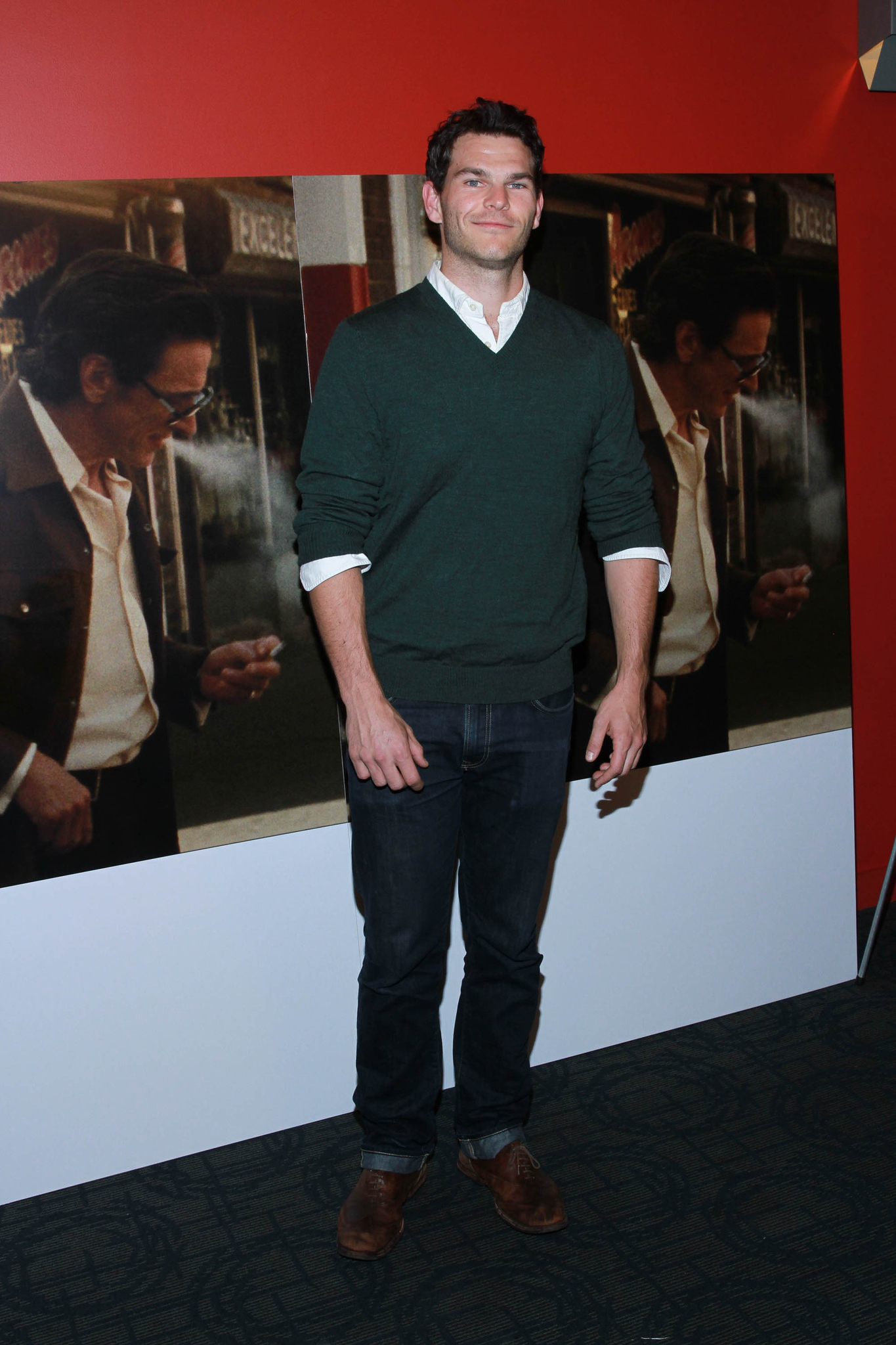Josh Helman at event of Low Down (2014)