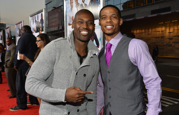 Actors Diondre Jones and Brandon McKinnie attend the premiere of Fox Searchlight Pictures' 