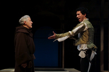 with Mike Nussbaum in Romeo and Juliet at Chicago Shakespeare