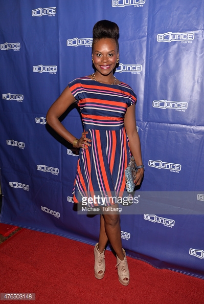 Tabitha Brown arrives to BOUNCE TV Family Time Season 3 wrap party