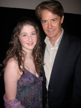 Marissa O'Donnell and Kyle MacLachlan