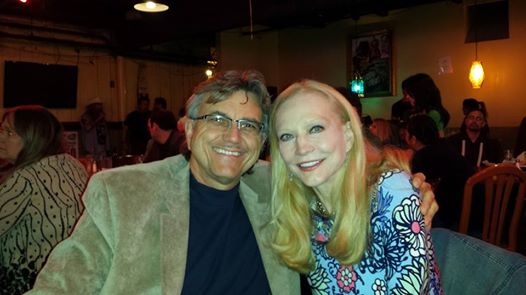 Donald Steward and Anne Gentry at Austin Film's Industry Night.