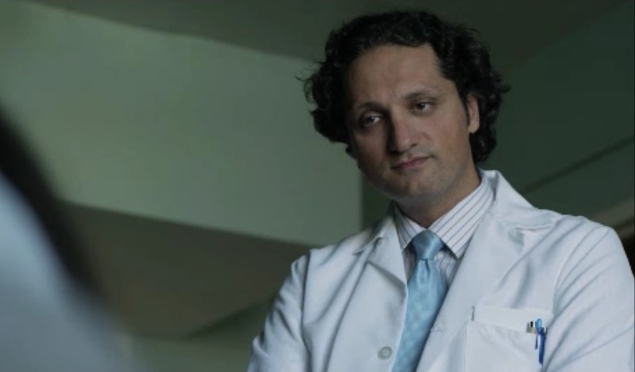 Still of Danny Boushebel as Dr. Moran in 'She's Lost Control' (2015)
