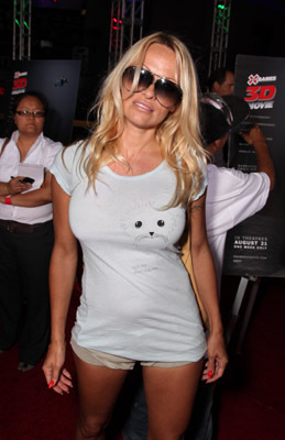 Pamela Anderson at event of X Games 3D: The Movie (2009)