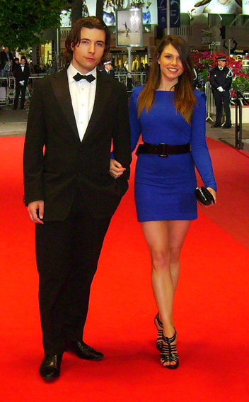 Vincent van Ommen and Alison Carroll at Cannes Film Festival, Arrivals, in Cannes, France.