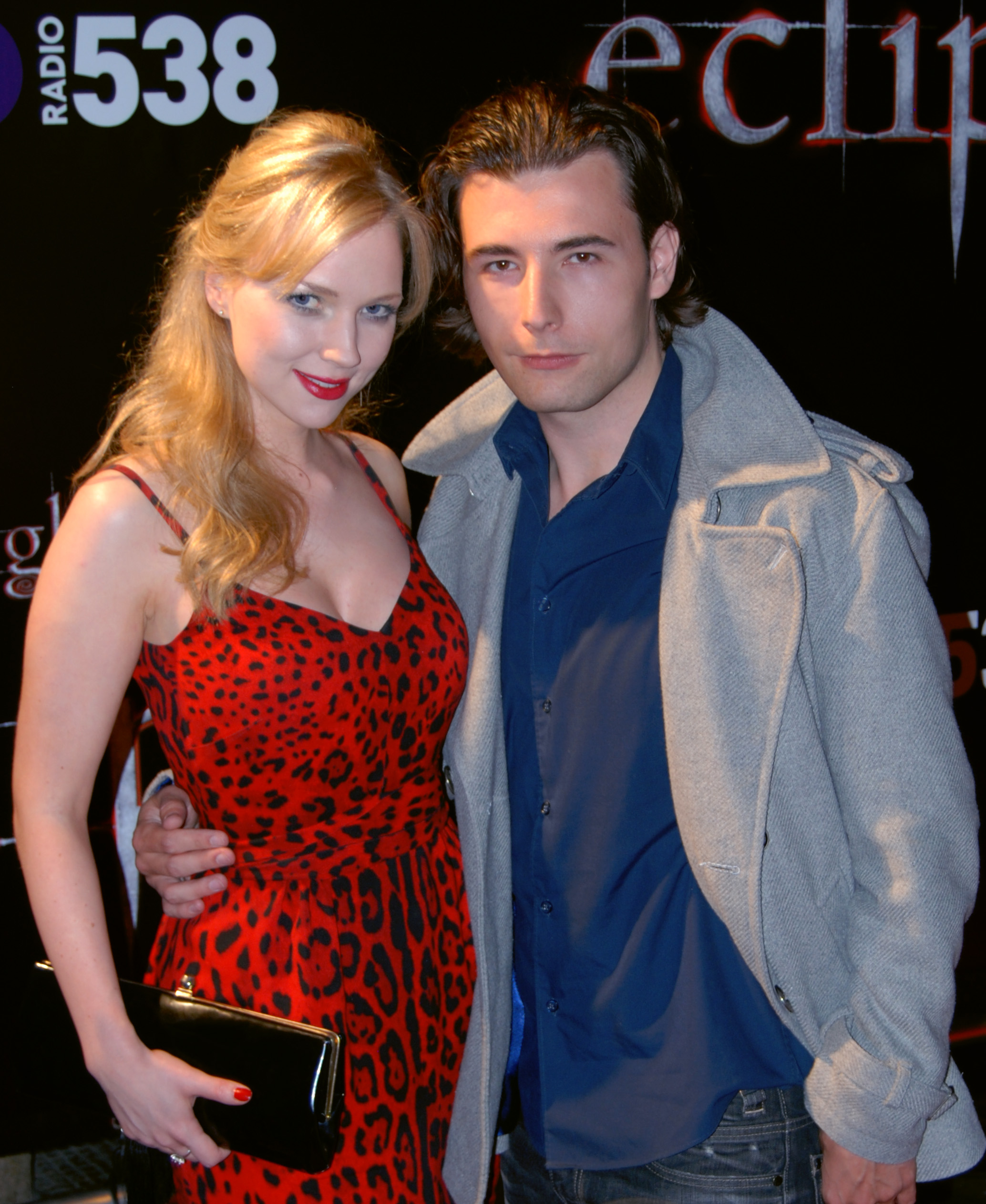 Vincent van Ommen and Ancilla Tilia at the premiere of The Twilight Saga: Eclipse, June, 2010 in Amsterdam, The Netherlands.