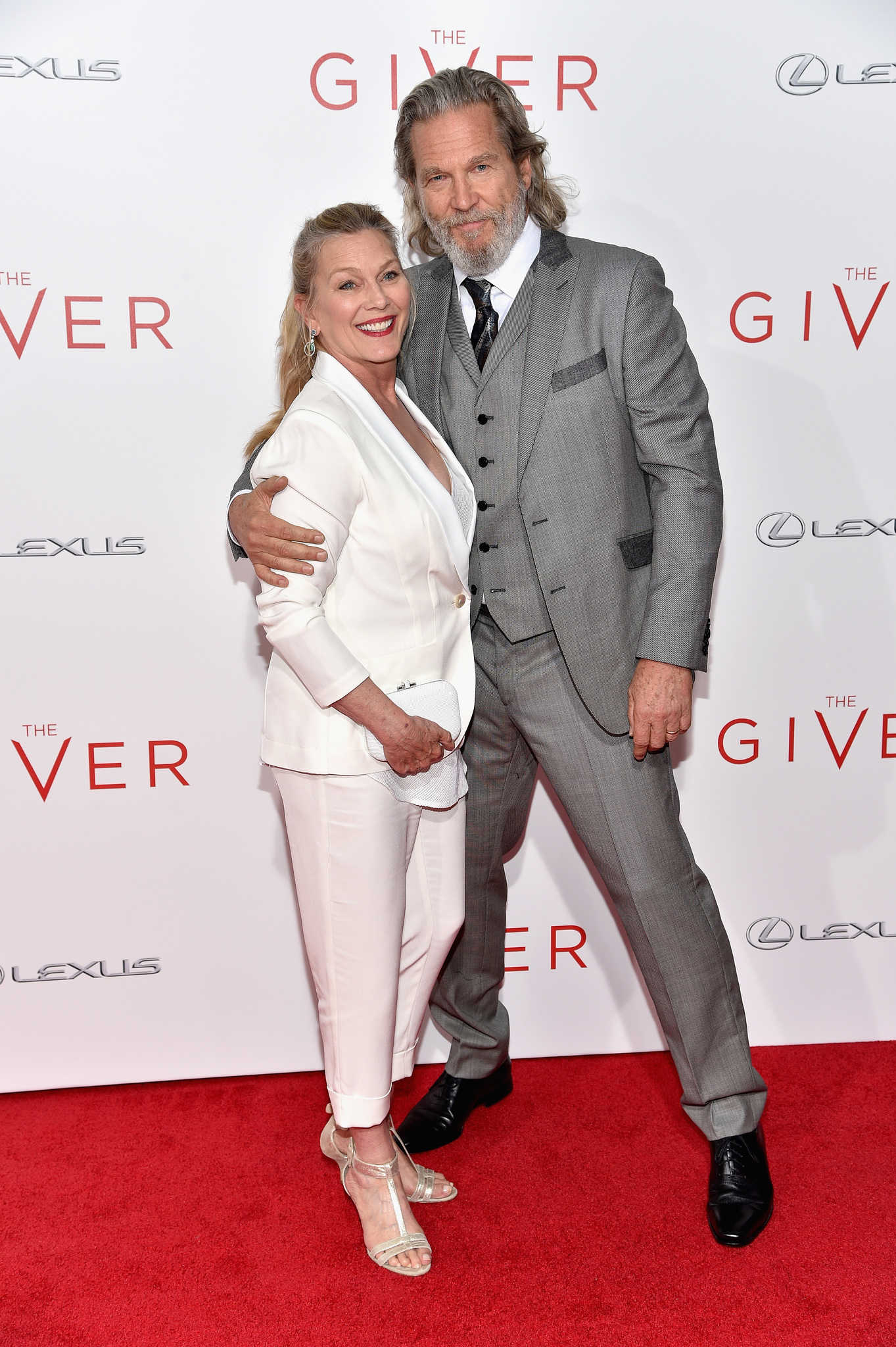 Jeff Bridges and Susan Bridges at event of Siuntejas (2014)