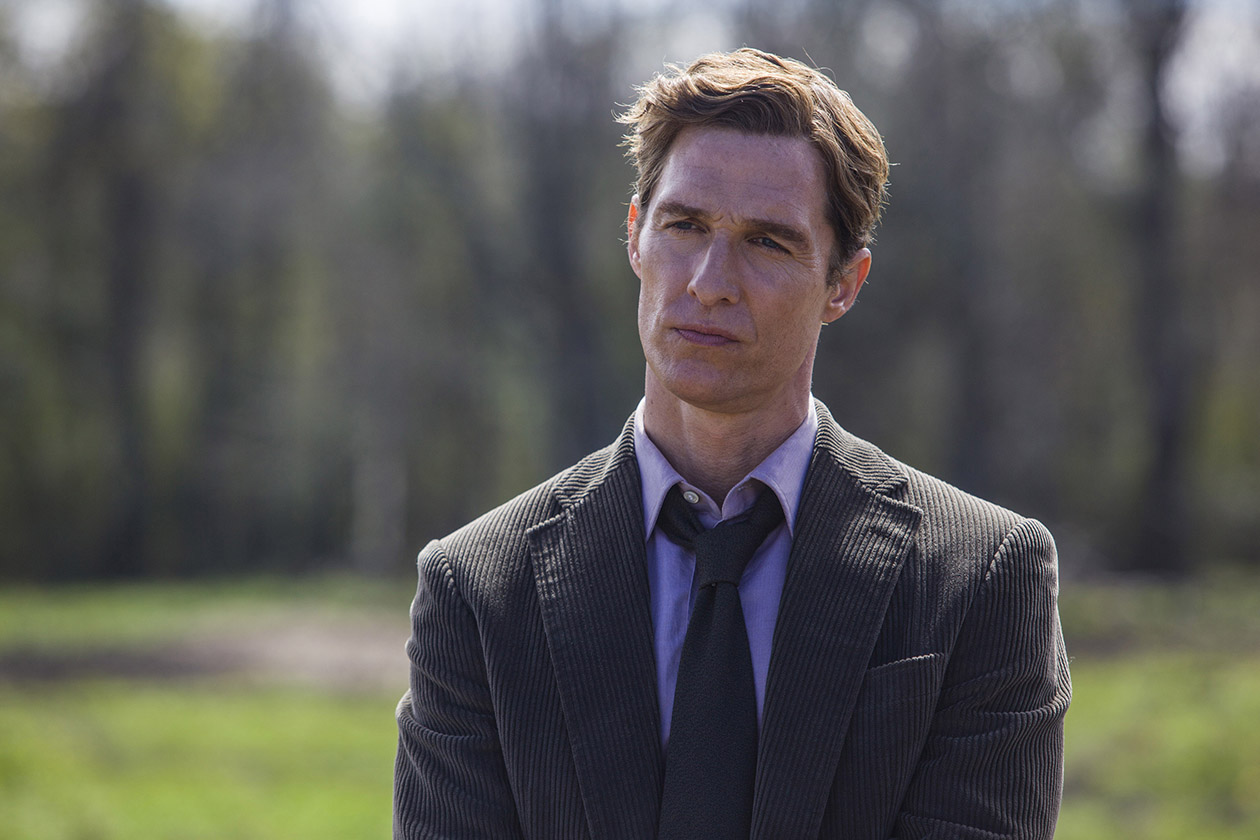 Matthew McConaughey as Rust Cohle in HBO's 