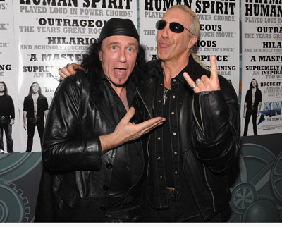 Dee Snider and Robb Reiner at event of Anvil: The Story of Anvil (2008)