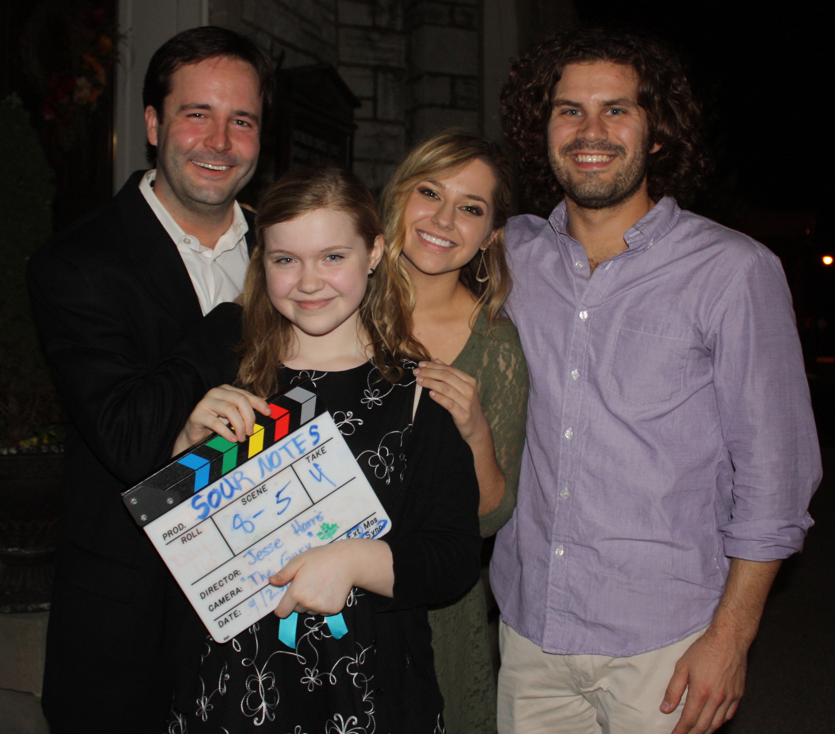 Sour Notes with Clay Burke, Jessie Rose Pennington and Director, Jesse Harris.