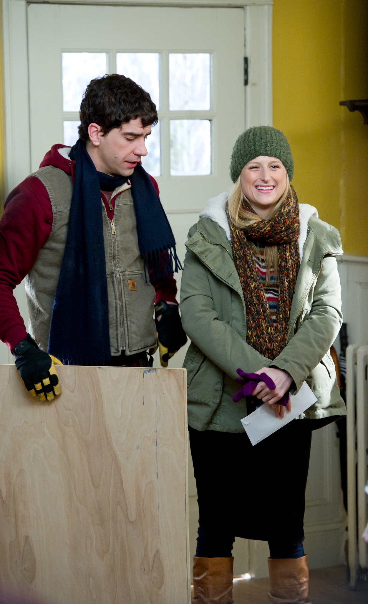 Mamie Gummer and Hamish Linklater in The Big C (2010)