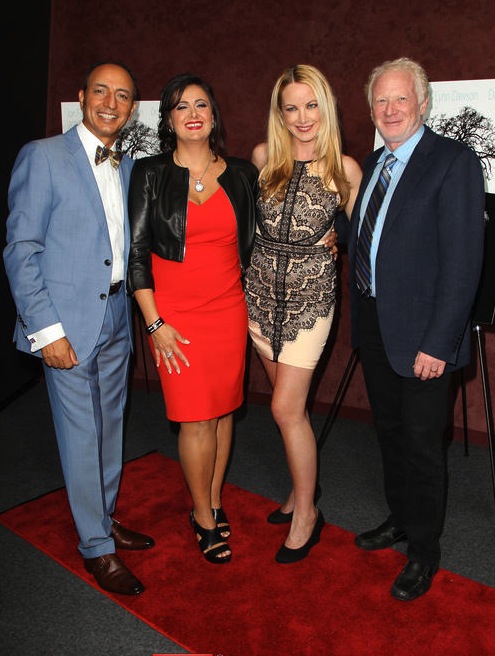 Sarah Lynn Dawson attends the Duality Premiere in Los Angeles with Director Emad Asfoury, Executive Producer Peymaneh Rothstein and Actor Don Most