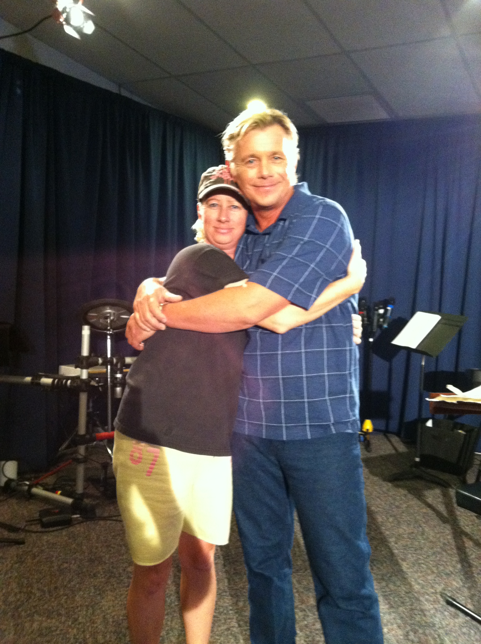 Me and Christopher Atkins. I love this guy.
