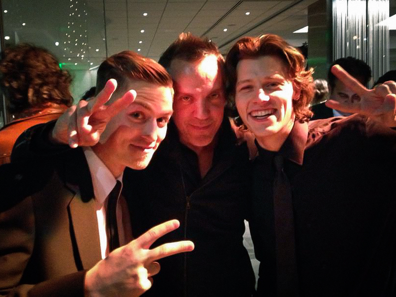 Will Cuddy, Jean-Marc Vallée and Nick Eversman at the Los Angeles premiere of 