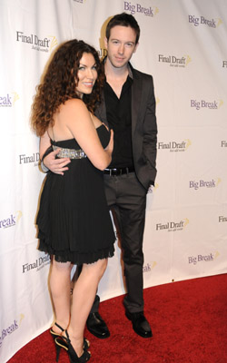 Cheryl Rodes and Dustin Fitzsimons attend Final Draft's Annual Award Event Honoring Aaron Sorkin at The Paley Center for Media on October 14, 2010 in Beverly Hills, California.