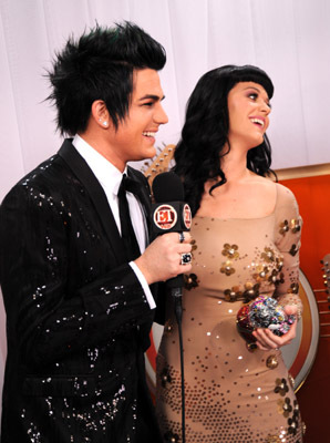 Adam Lambert and Katy Perry