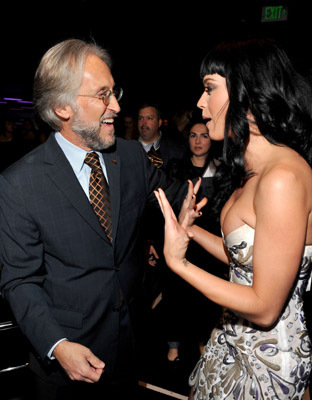 Neil Portnow and Katy Perry