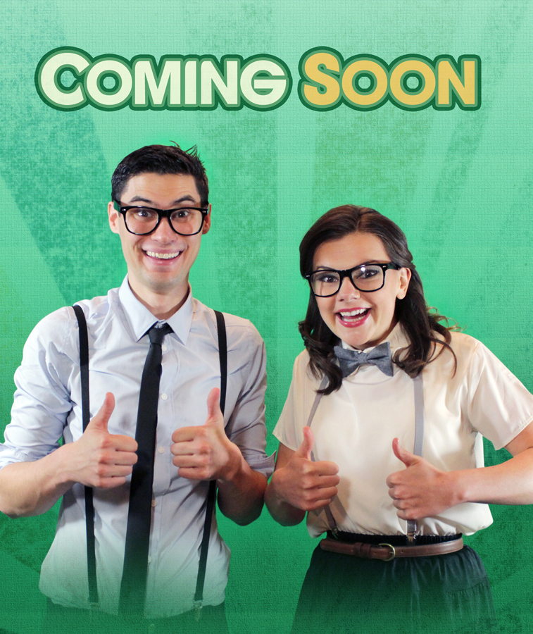 Super Nerds Ferdinand (Brendan James Boyd) and Daisy (Julia Rhodes) coming soon to Jiggy.TV!