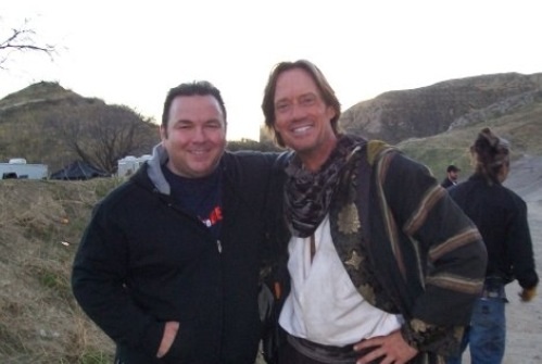 Tony DeGuide and Kevin Sorbo