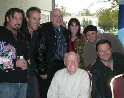 Mickey Rooney, Tony DeGuide and Voices team.