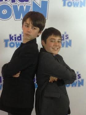 Keith Lightfoot - Kid's Town Premiere - Jacob Ewaniuk with Noah Ryan Scott