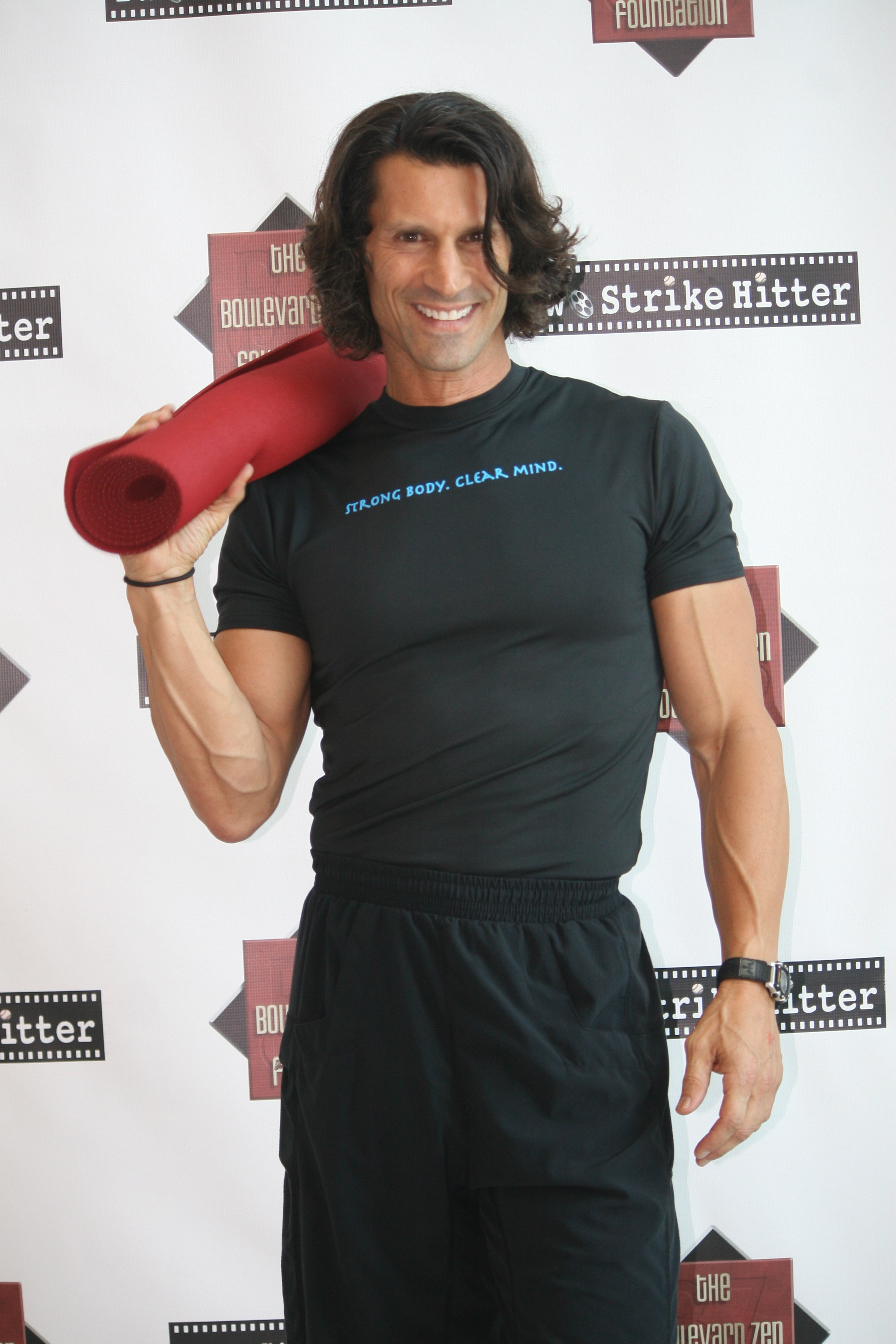 Rich Tola at The Boulevard Zen Foundation's Charity Event & Yoga Class in Hollywood (August 2010)