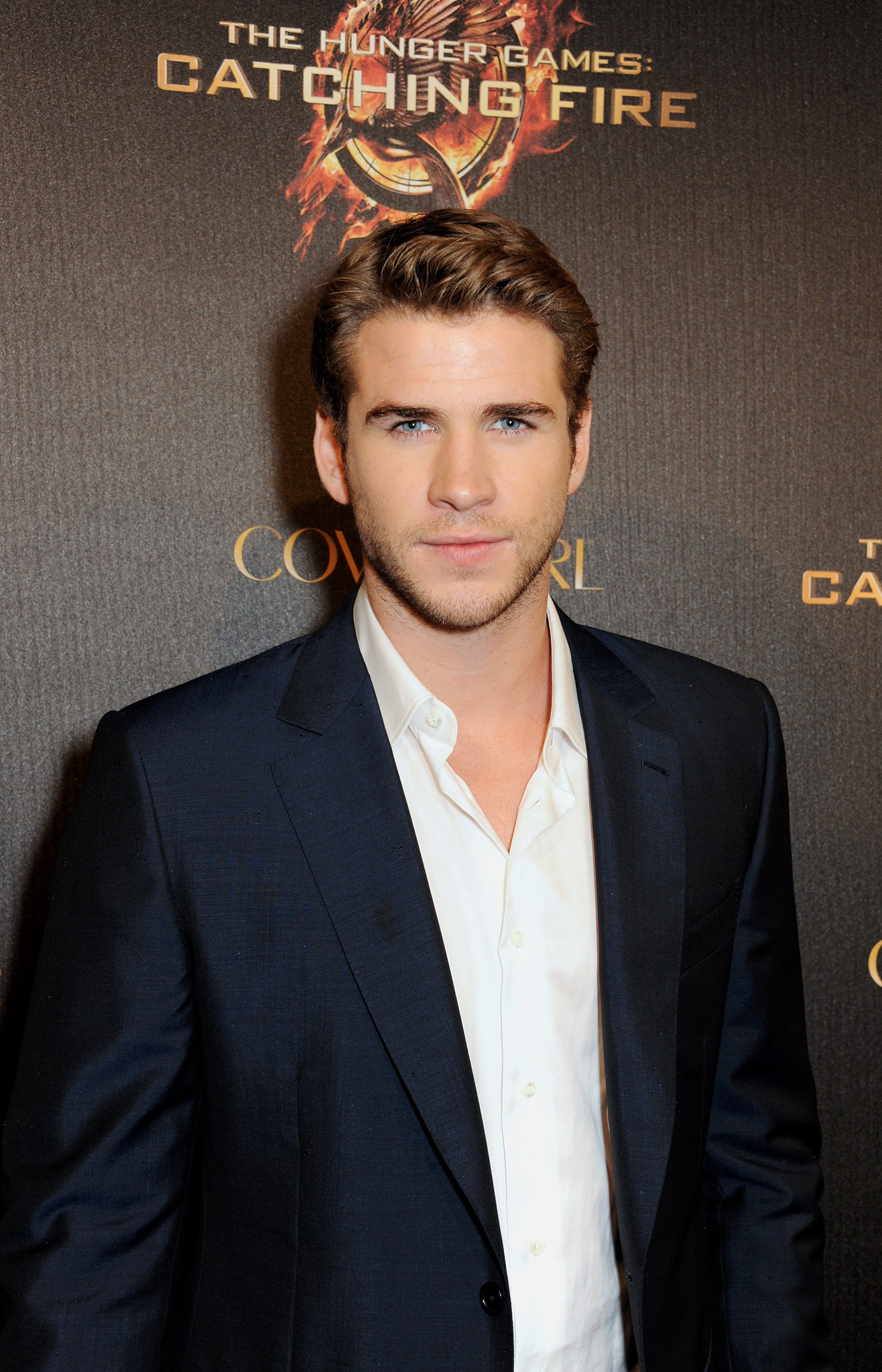 Liam Hemsworth at event of Bado zaidynes. Ugnies medziokle (2013)